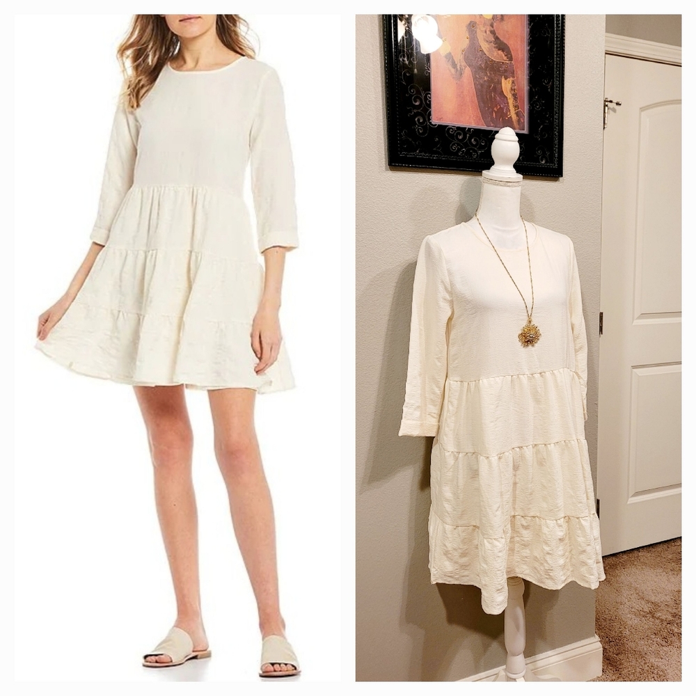 BLU  PEPPER  TIERED  DRESS